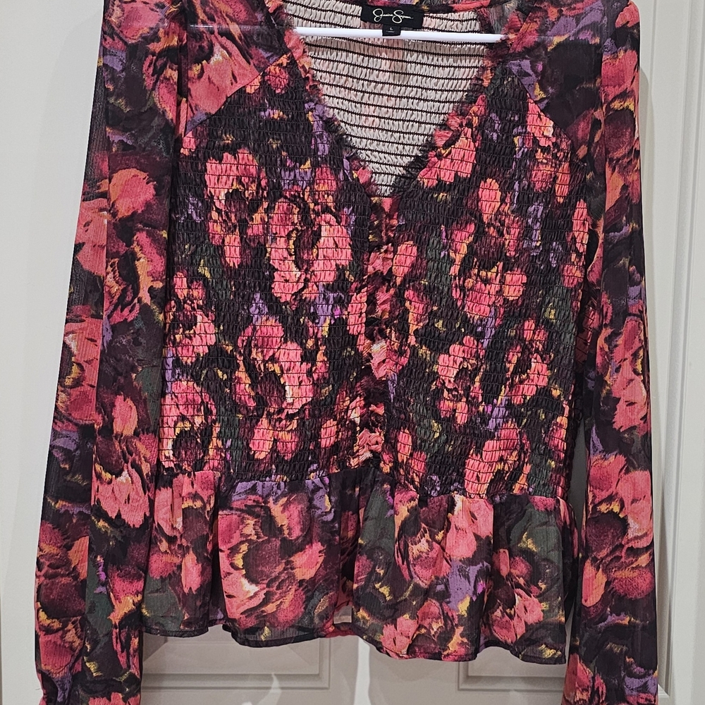 Floral Long Sleeve Top
